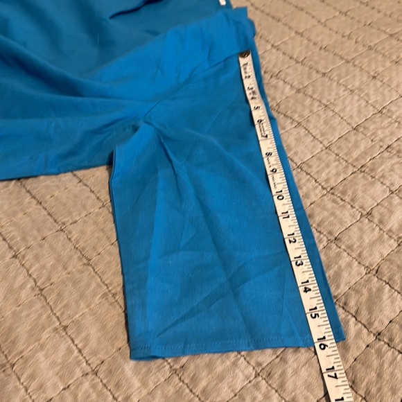 Turquoise v-neck shirt dress 2XL NWOT - Picture 5 of 5